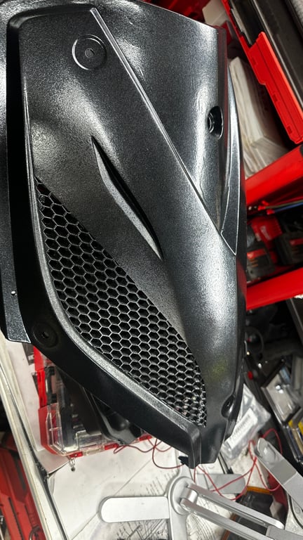 Tao Tao 50cc moped: front body panel with vent