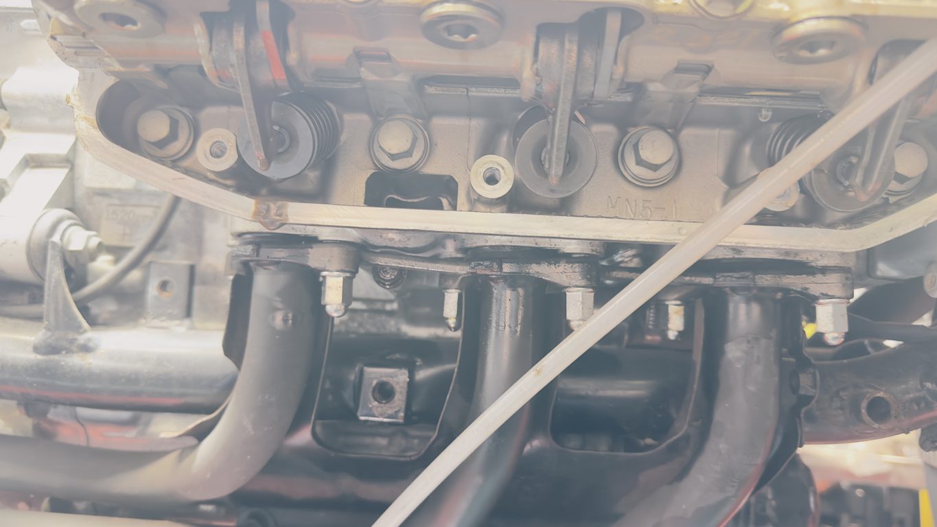 1988 Honda Gold Wing GL1500 Aspencade Kindle: engine close-up with bodywork removed