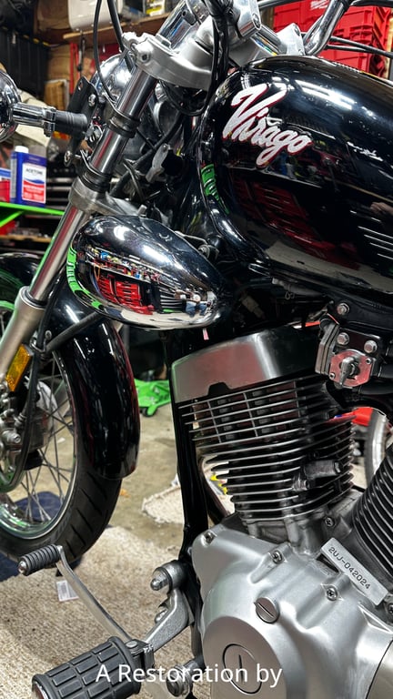 1996 Yamaha Virago XV250: engine